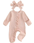 Pink Daisy Sleeper Set